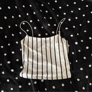 small size stripped tank from fashion nova
